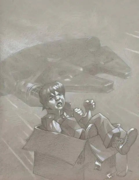 Hyperspace (Sketch) - Edition - SOLD OUT by artist Craig Davison - Wyecliffe Galleries