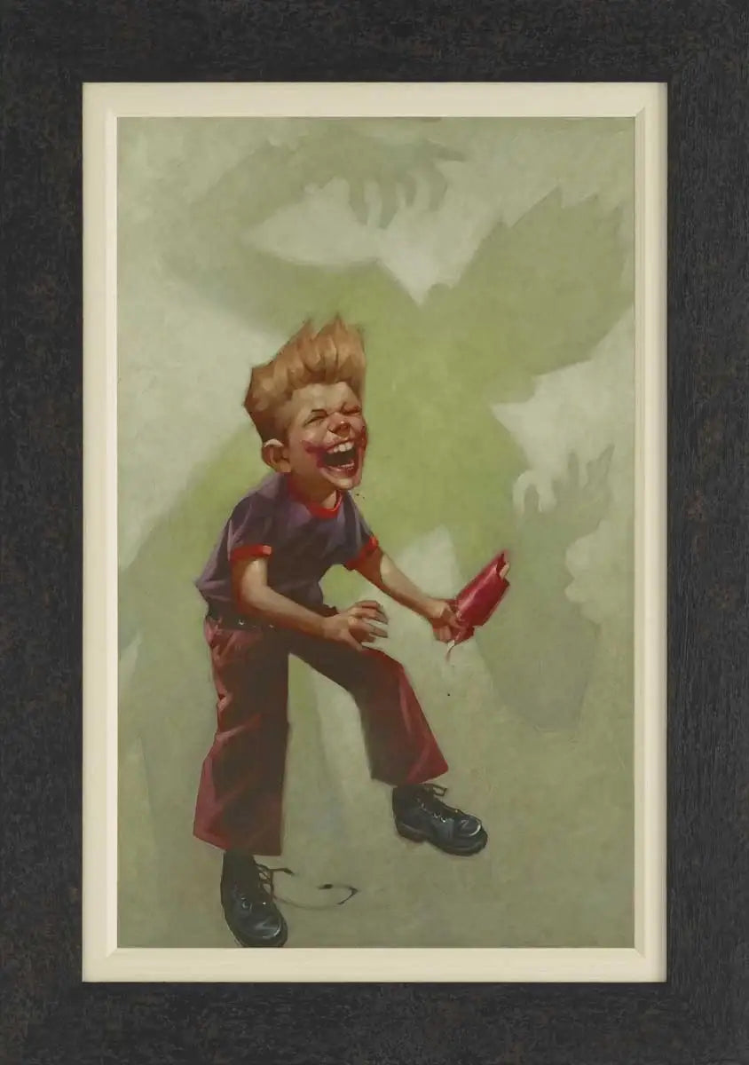 Original Prankster - Edition - SOLD OUT by artist Craig Davison - Wyecliffe Galleries