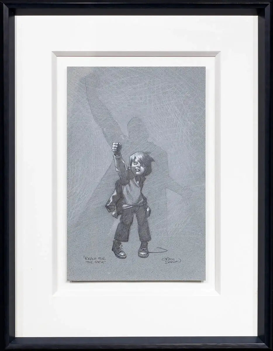 Reach for the Sky - Original Sketch by artist Craig Davison - Wyecliffe Galleries