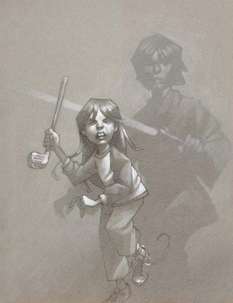 Skye Walker (Sketch) - Edition - SOLD OUT by artist Craig Davison - Wyecliffe Galleries