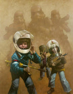 Super Troopers - SOLD by artist Craig Davison - Wyecliffe Galleries