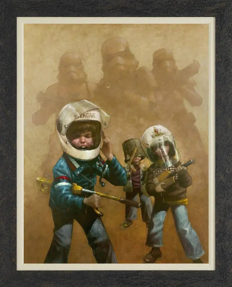 Super Troopers - SOLD by artist Craig Davison - Wyecliffe Galleries