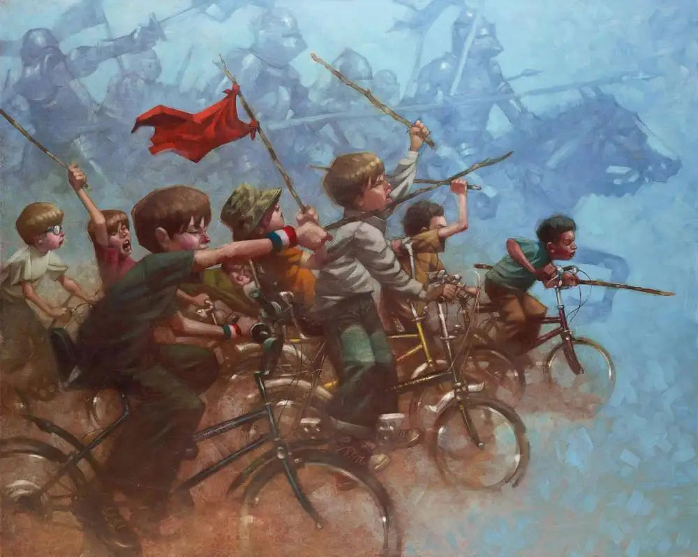 Swords Of A Thousand Men - SOLD OUT by artist Craig Davison - Wyecliffe Galleries