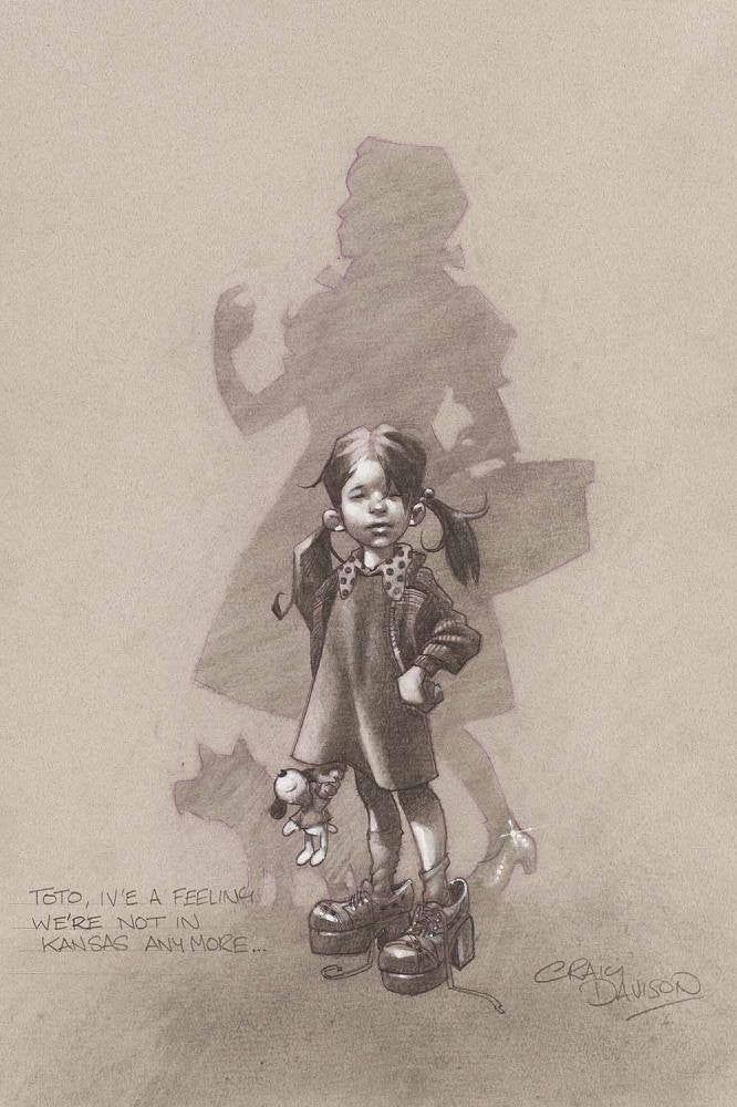Toto, I’ve a Feeling We’re Not in Kansas Anymore… (Sketch) - SOLD OUT Craig Davison Toto, I’ve a Feeling We’re Not in Kansas Anymore… (Sketch) - SOLD OUT