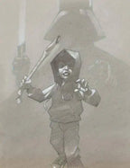 Underestimate (Sketch) - SOLD by artist Craig Davison - Wyecliffe Galleries
