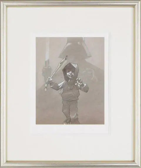 Underestimate (Sketch) - SOLD by artist Craig Davison - Wyecliffe Galleries