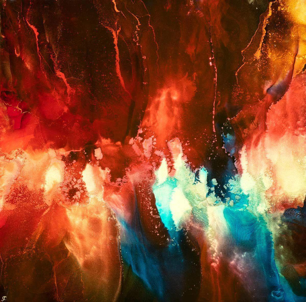 Collision - Original - SOLD by artist Craig Foord - Wyecliffe Galleries