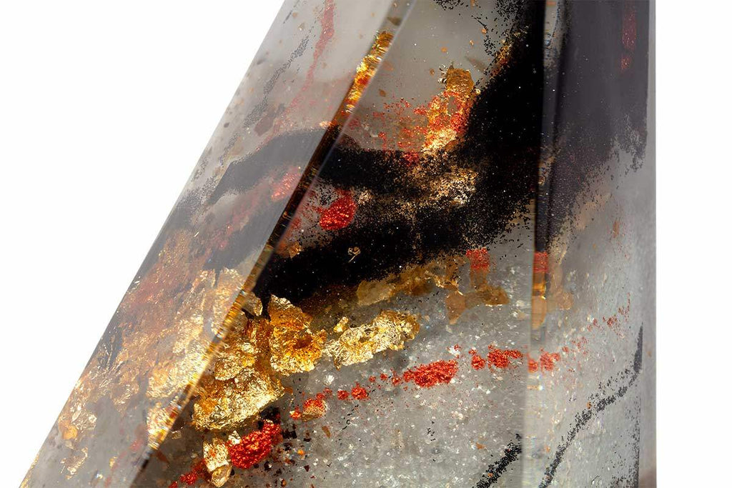 Golden Blaze - Original Sculpture - SOLD by artist Craig Foord - Wyecliffe Galleries