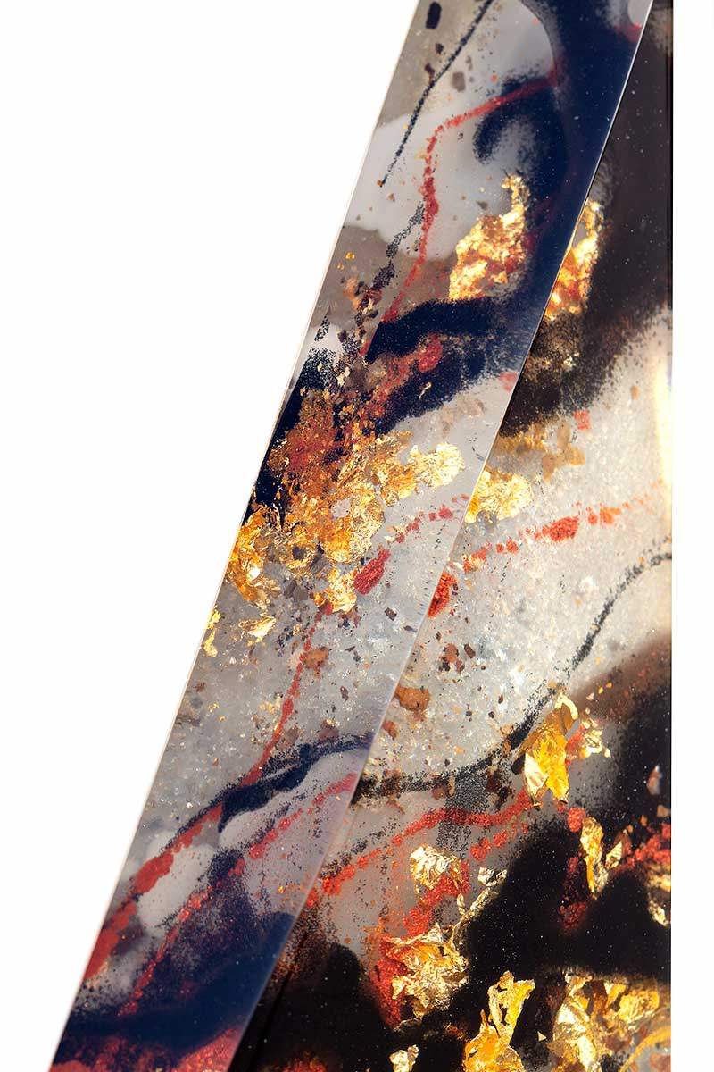 Golden Blaze - Original Sculpture - SOLD by artist Craig Foord - Wyecliffe Galleries