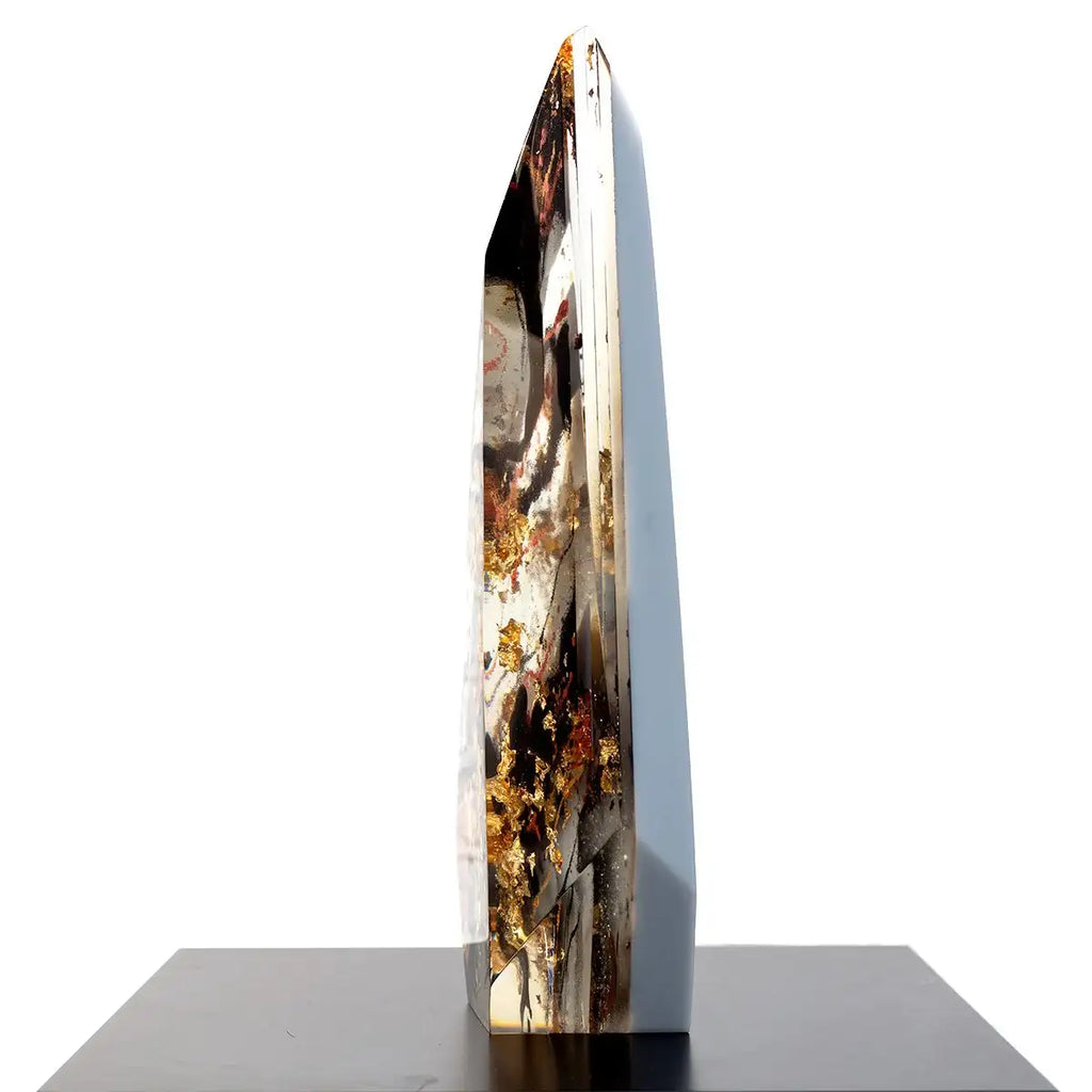 Golden Blaze - Original Sculpture - SOLD by artist Craig Foord - Wyecliffe Galleries