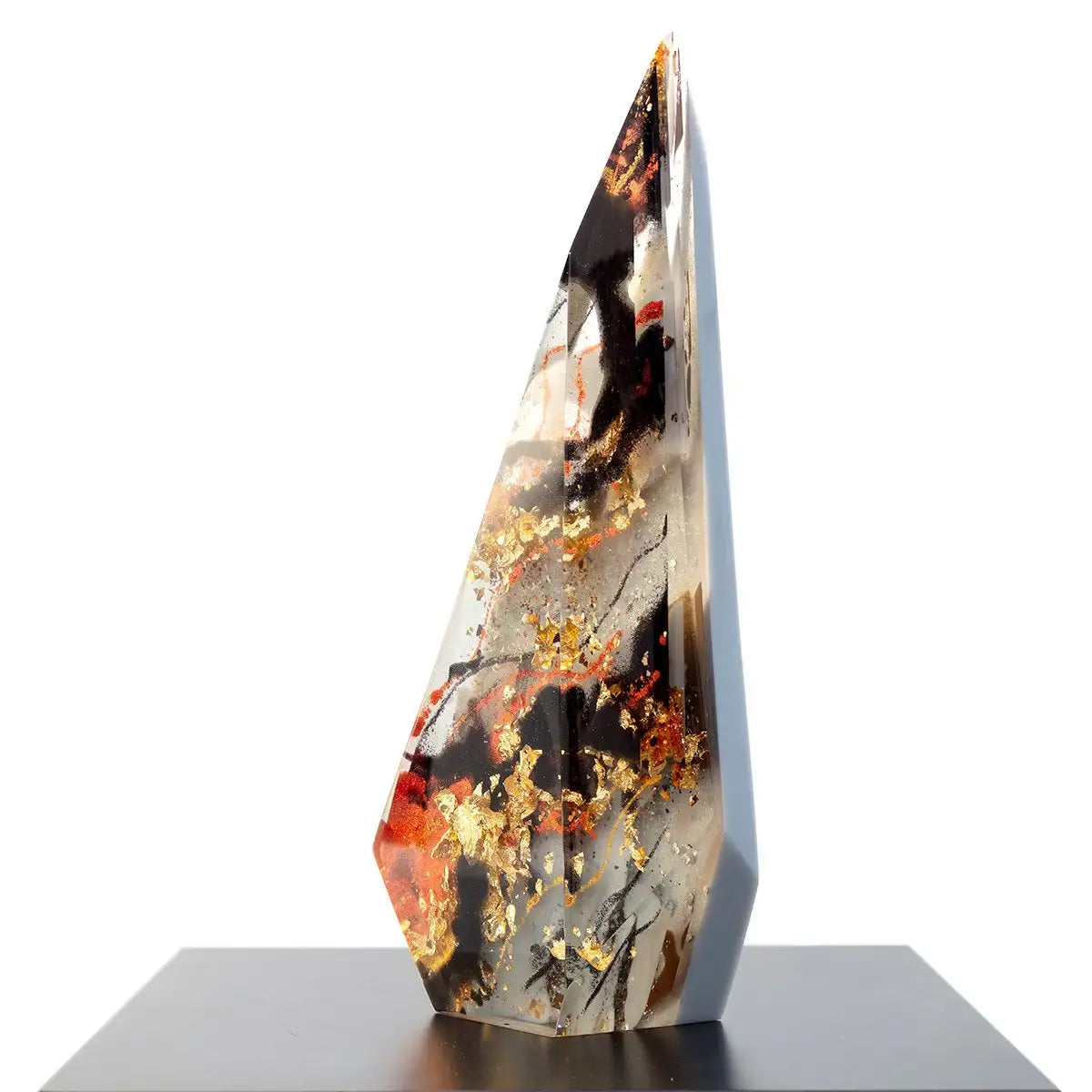 Golden Blaze - Original Sculpture - SOLD by artist Craig Foord - Wyecliffe Galleries