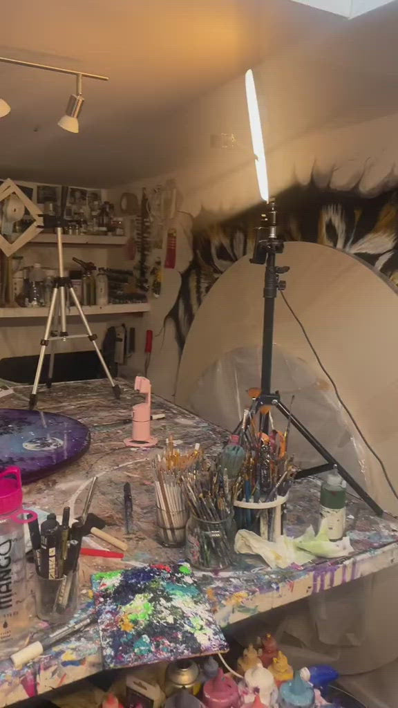 Howling At The Moon - Original - SOLD