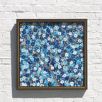 Sapphire Blossom I - Original - SOLD