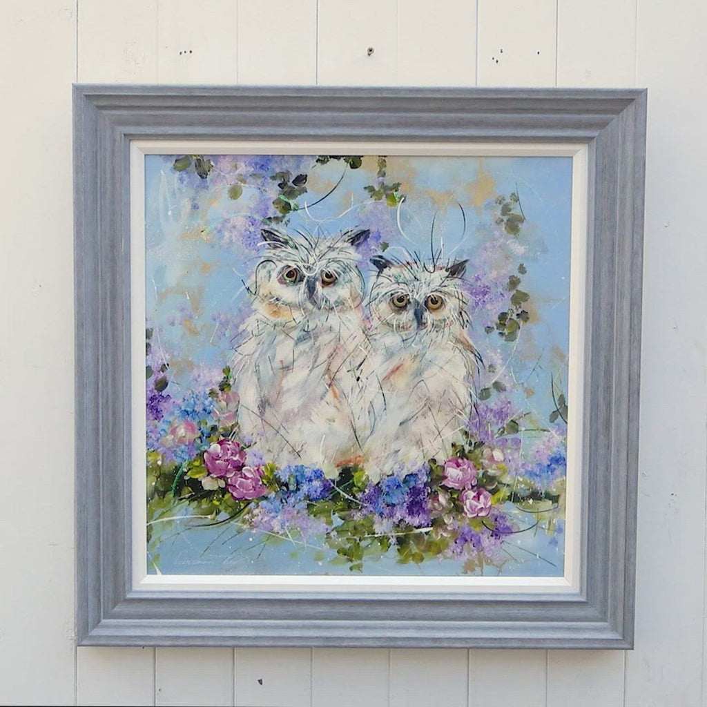 Owl Be Here  - Original - SOLD