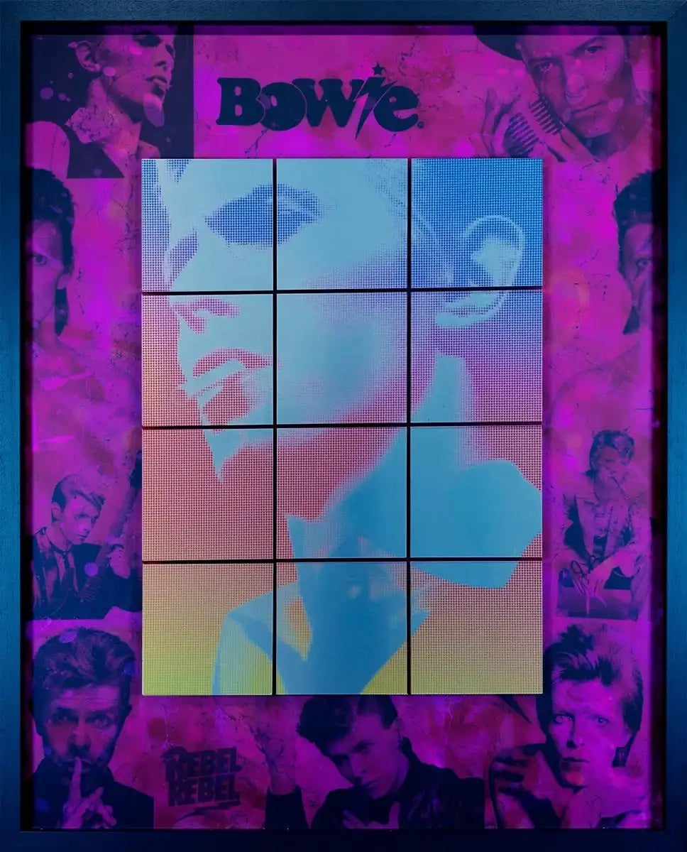 David Bowie - Heroes - SOLD by artist Dan Pearce - Wyecliffe Galleries