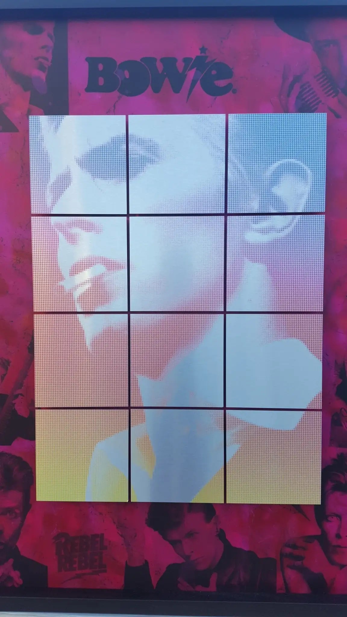 David Bowie - Heroes - SOLD by artist Dan Pearce - Wyecliffe Galleries