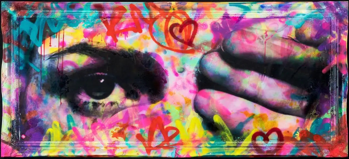 Vibrant Kate, I Salute You by artist Dan Pearce - Wyecliffe Galleries