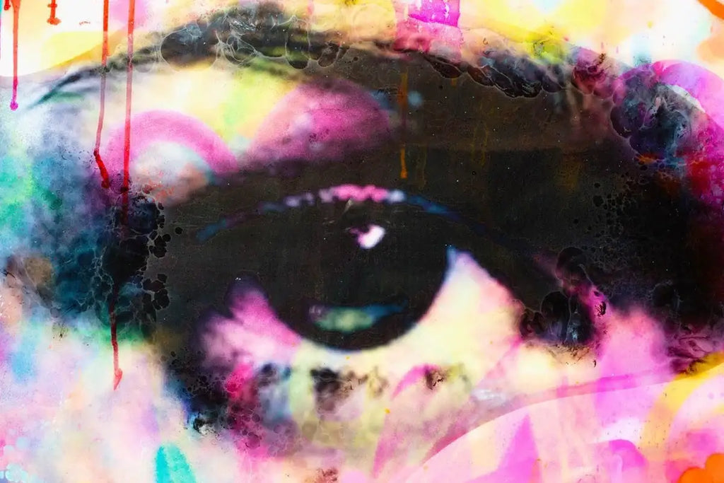 Vibrant Kate, I Salute You by artist Dan Pearce - Wyecliffe Galleries