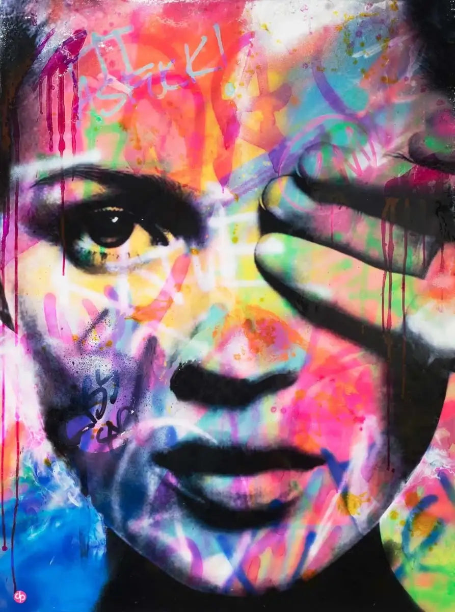 Vibrant Kate - SOLD by artist Dan Pearce - Wyecliffe Galleries