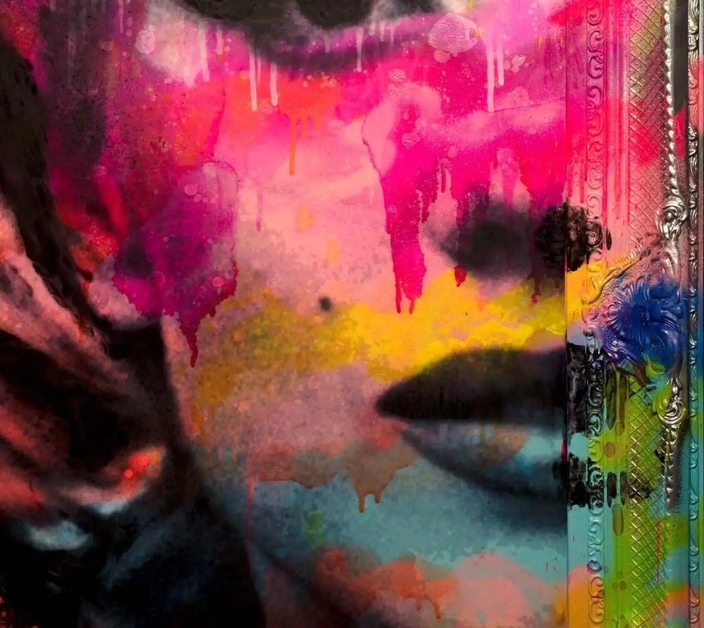 Vibrant Marilyn, We Are All of Us Stars - SOLD by artist Dan Pearce - Wyecliffe Galleries