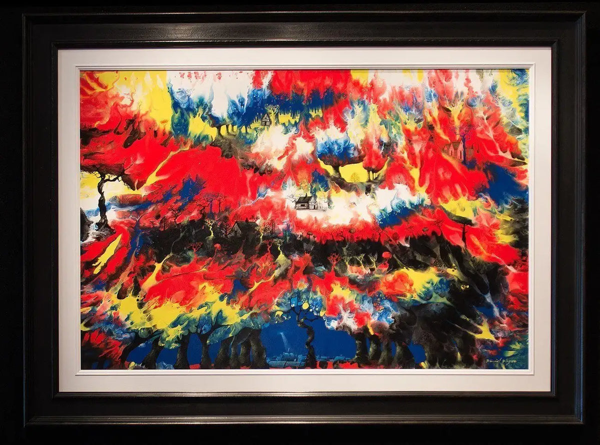 Worlds Apart I by artist Daniel Diaz - Wyecliffe Galleries