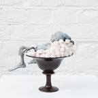 Comfort Food - Bronze Sculpture (Miniature) - Edition by artist David Goode - Wyecliffe Galleries