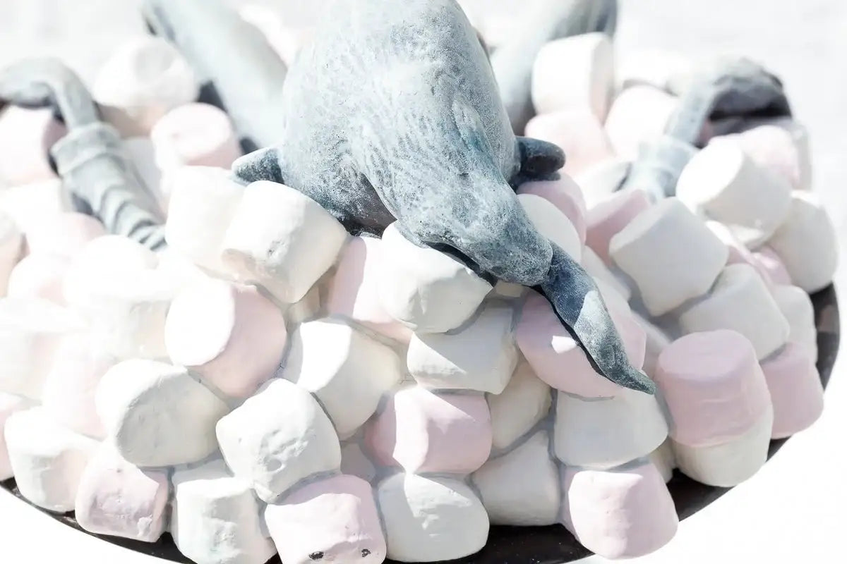 Comfort Food - Bronze Sculpture (Miniature) - Edition by artist David Goode - Wyecliffe Galleries