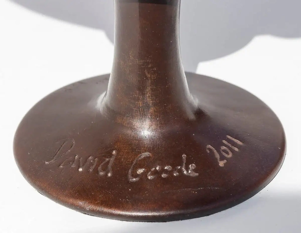 Comfort Food - Bronze Sculpture (Miniature) - Edition by artist David Goode - Wyecliffe Galleries