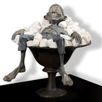 Comfort Food - Bronze Sculpture (Medium) - Edition by artist David Goode - Wyecliffe Galleries