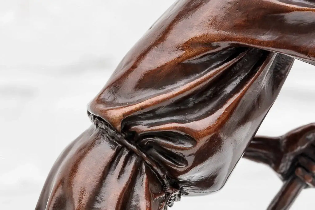 Ferryman - Bronze Sculpture (Miniature) - Edition by artist David Goode - Wyecliffe Galleries