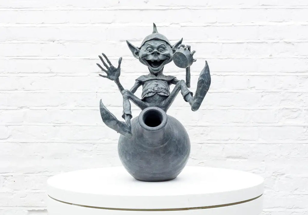 Jackpot - Bronze Sculpture (Medium) - Edition - SOLD by artist David Goode - Wyecliffe Galleries