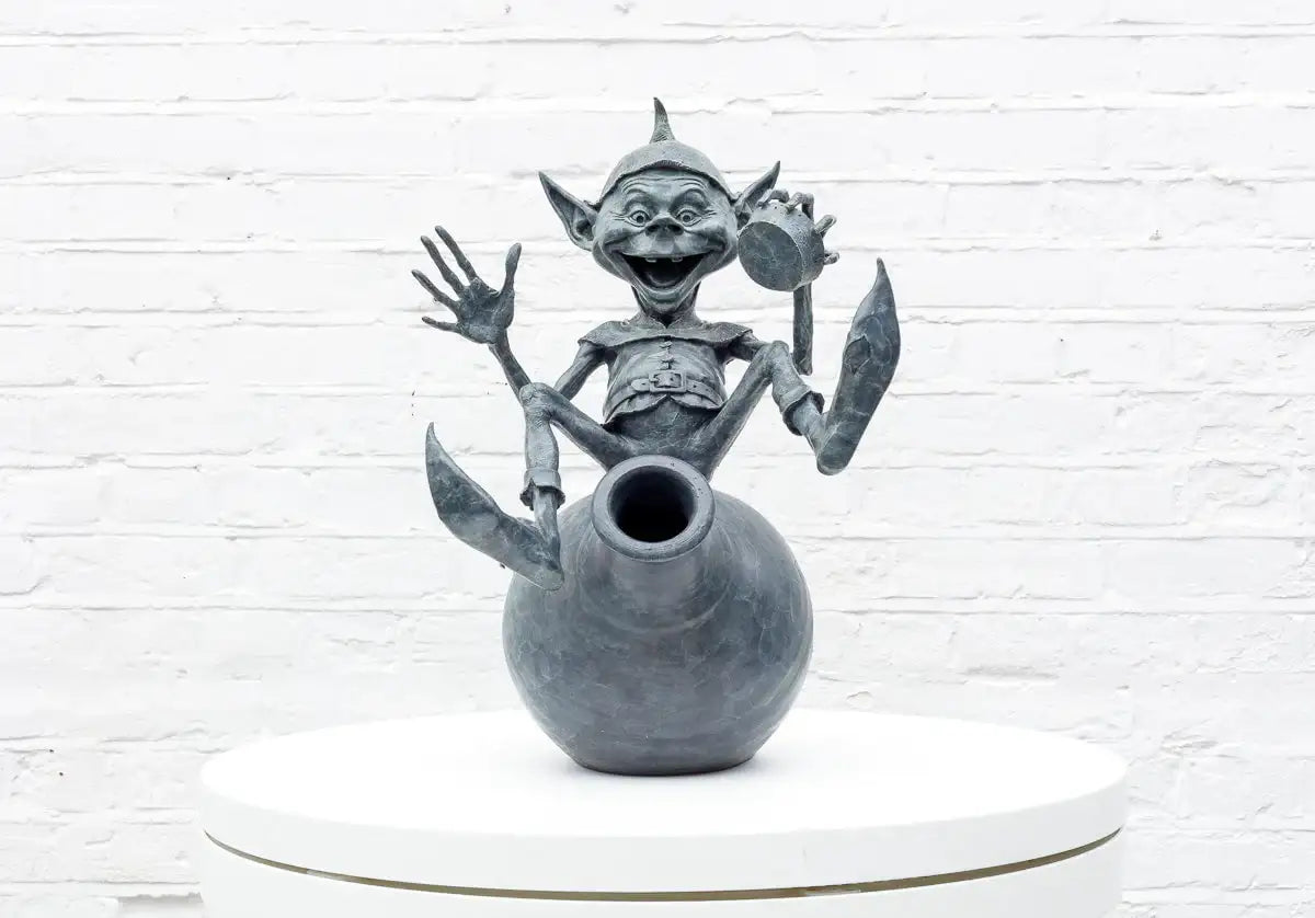 Jackpot - Bronze Sculpture (Medium) - Edition - SOLD by artist David Goode - Wyecliffe Galleries