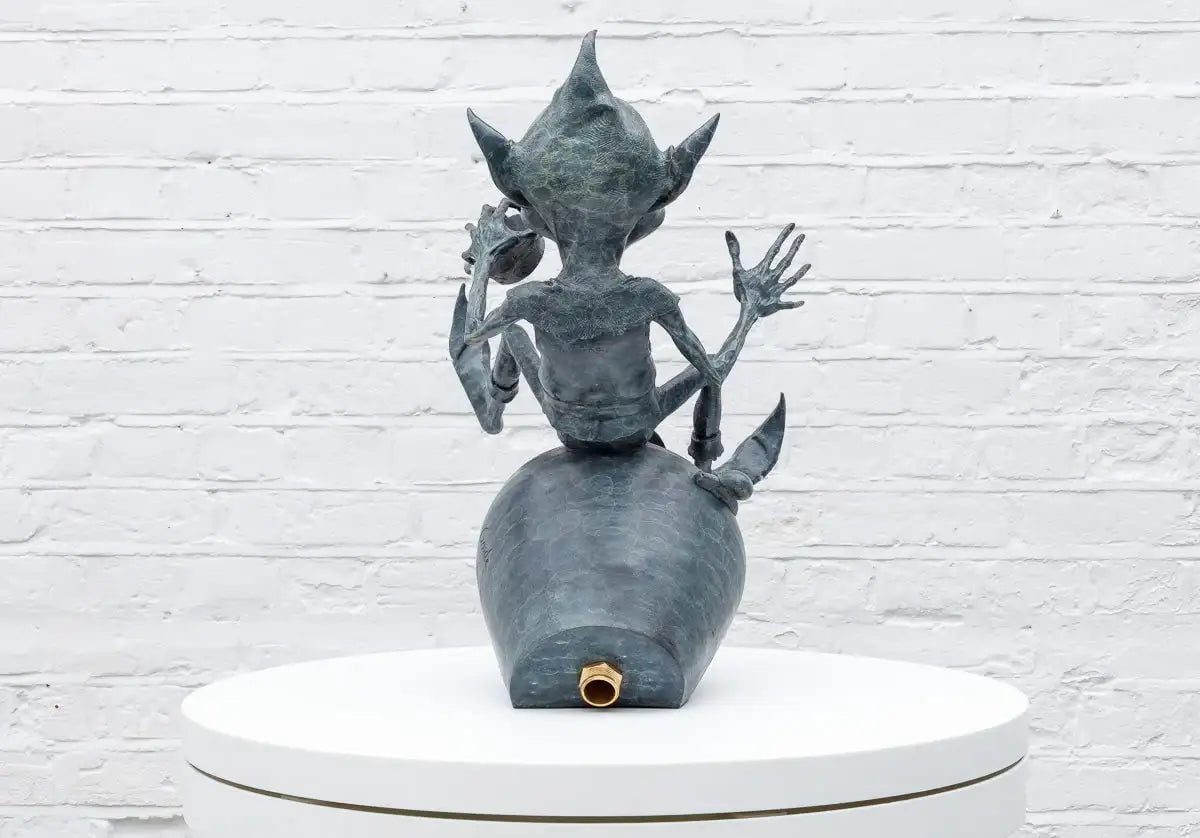 Jackpot - Bronze Sculpture (Medium) - Edition - SOLD by artist David Goode - Wyecliffe Galleries