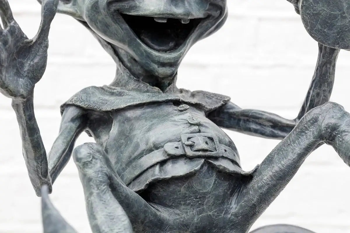 Jackpot - Bronze Sculpture (Medium) - Edition - SOLD by artist David Goode - Wyecliffe Galleries