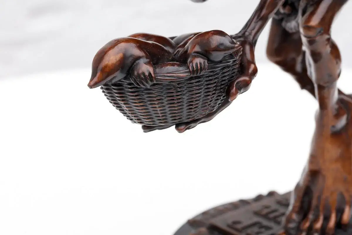 Keep Off The Grass - Bronze Sculpture (Miniature) - Edition by artist David Goode - Wyecliffe Galleries