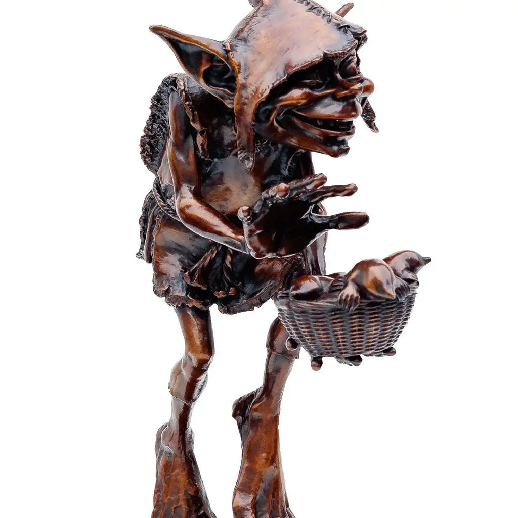 Keep Off The Grass - Bronze Sculpture (Miniature) - Edition by artist David Goode - Wyecliffe Galleries