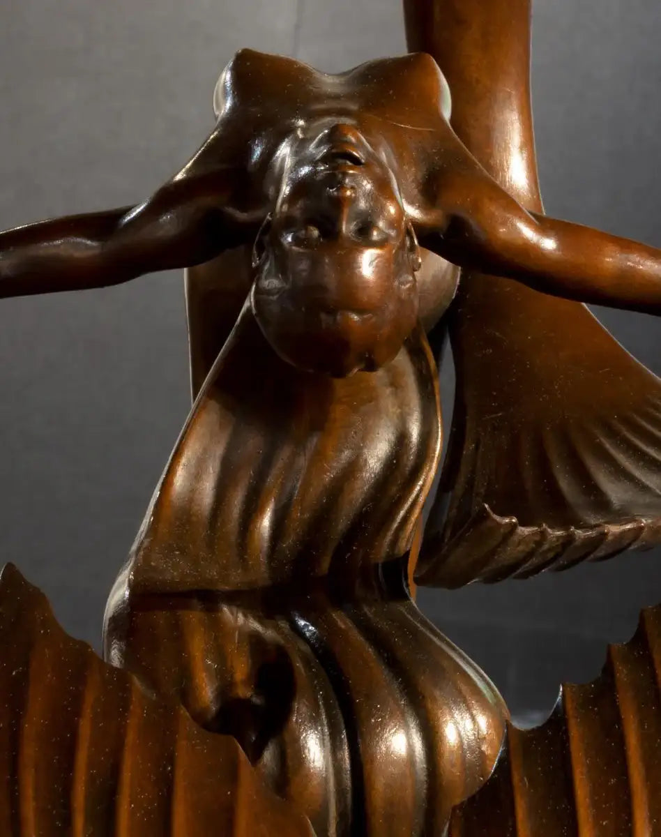 Mermaids - Bronze Sculpture (Miniature) by artist David Goode - Wyecliffe Galleries