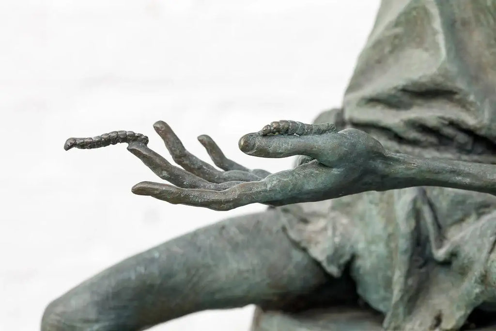 Mischief - Bronze Sculpture (Medium) - LAST Edition by artist David Goode - Wyecliffe Galleries