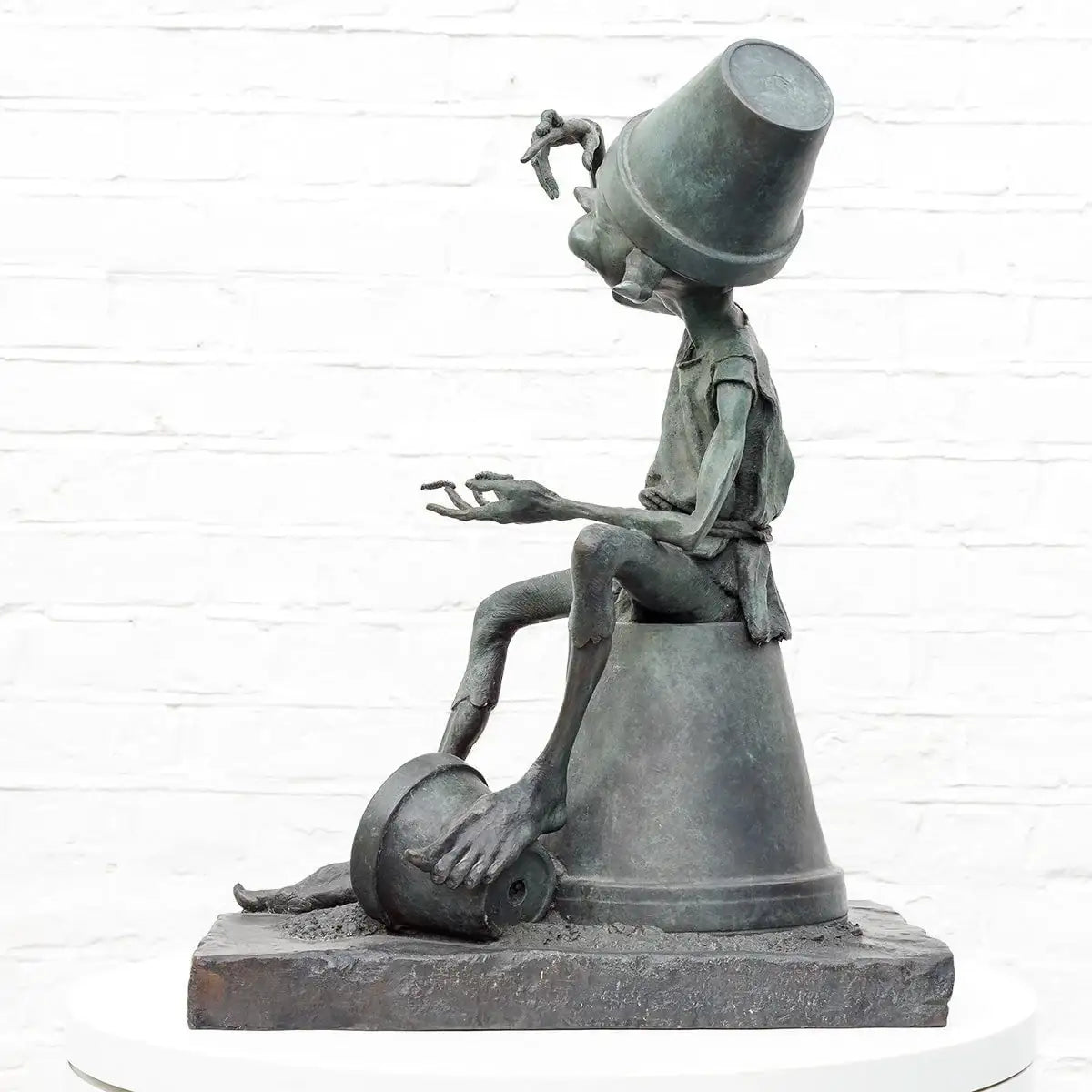 Mischief - Bronze Sculpture (Medium) - LAST Edition by artist David Goode - Wyecliffe Galleries