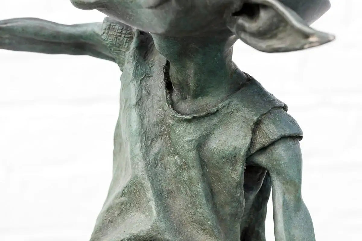 Mischief - Bronze Sculpture (Medium) - LAST Edition by artist David Goode - Wyecliffe Galleries