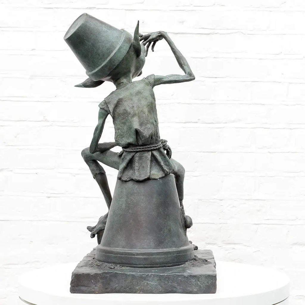 Mischief - Bronze Sculpture (Medium) - LAST Edition by artist David Goode - Wyecliffe Galleries