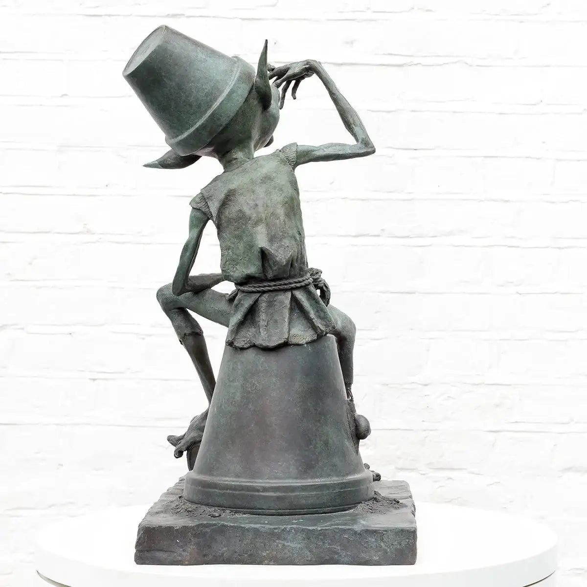 Mischief - Bronze Sculpture (Medium) - LAST Edition by artist David Goode - Wyecliffe Galleries