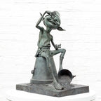 Mischief - Bronze Sculpture (Medium) - LAST Edition by artist David Goode - Wyecliffe Galleries