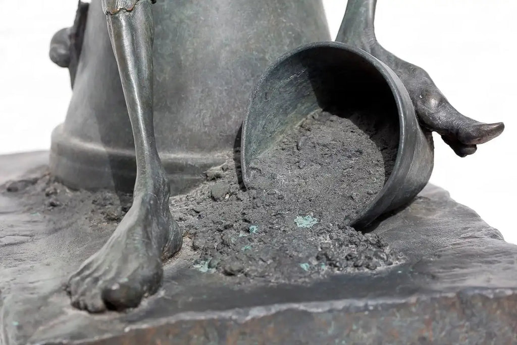 Mischief - Bronze Sculpture (Medium) - LAST Edition by artist David Goode - Wyecliffe Galleries