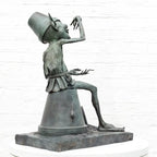 Mischief - Bronze Sculpture (Medium) - LAST Edition by artist David Goode - Wyecliffe Galleries