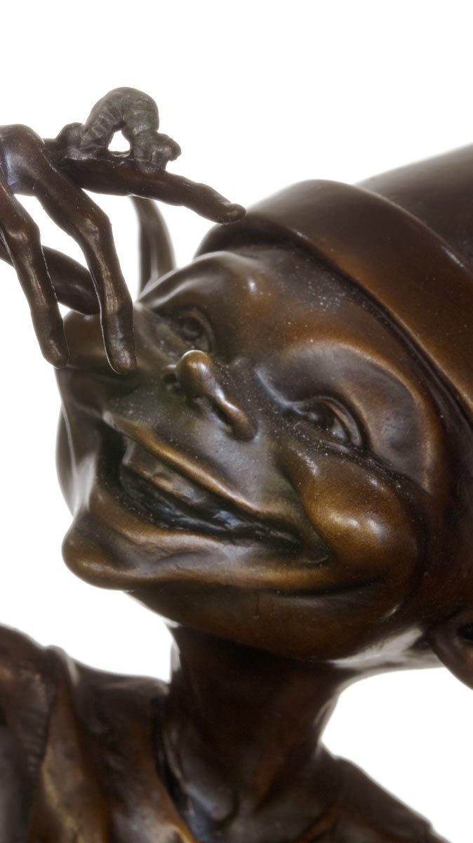 Mischief - Bronze Sculpture David Goode Loose