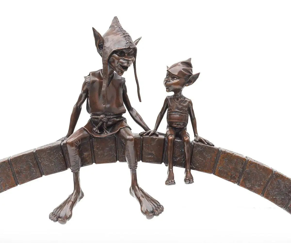 Parenthood Segment - Bronze Sculpture (Large) - Edition by artist David Goode - Wyecliffe Galleries