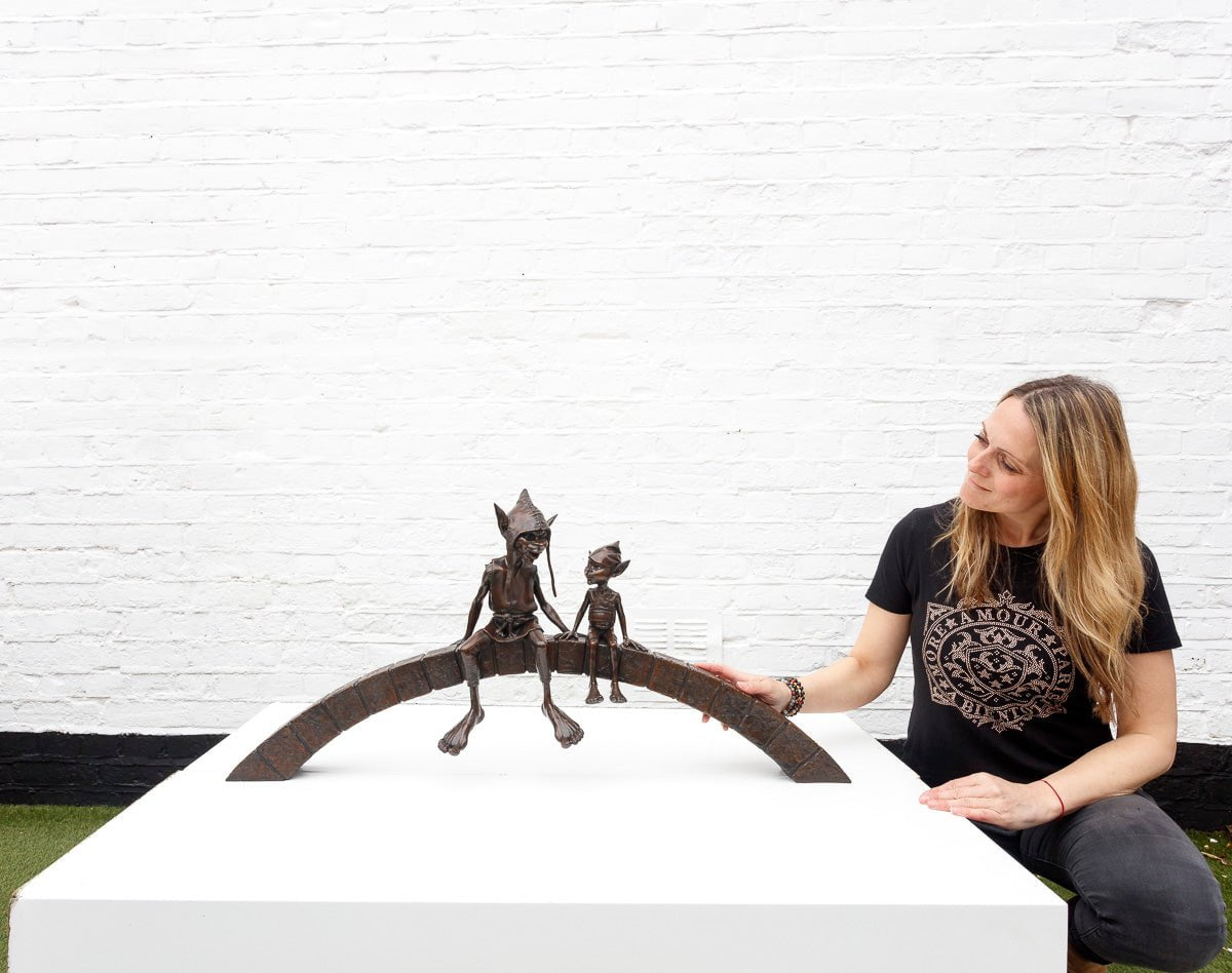 Parenthood Segment - Bronze Sculpture David Goode Sculpture