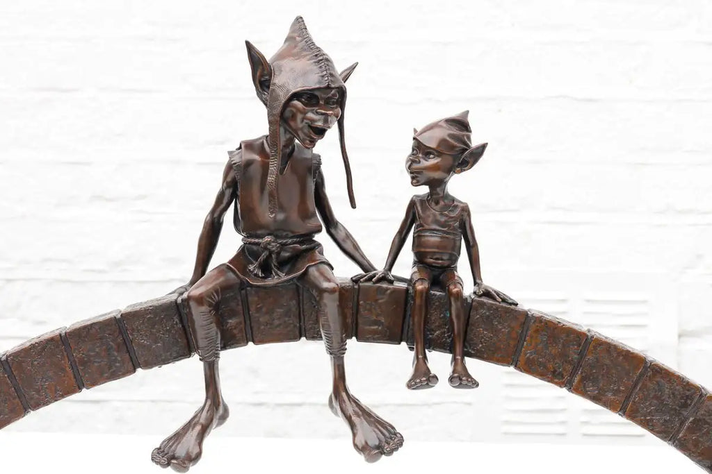 Parenthood Segment - Bronze Sculpture (Large) - Edition by artist David Goode - Wyecliffe Galleries