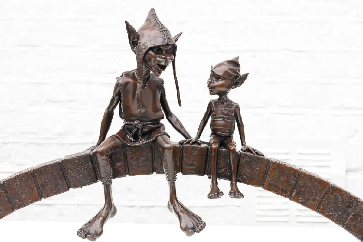 Parenthood Segment - Bronze Sculpture (Large) - Edition by artist David Goode - Wyecliffe Galleries